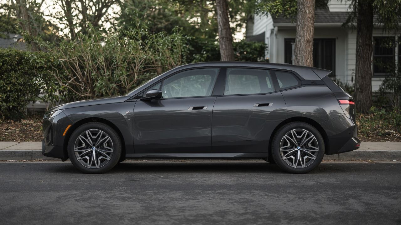 BMW iX（I20） タイヤ・ホイールの確認ポイント 真横
