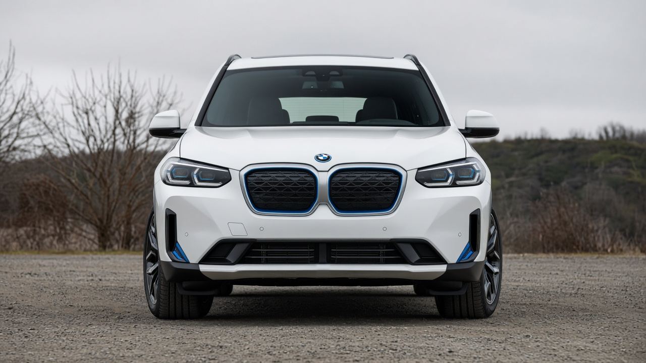 BMW iX3(G08) タイヤ・ホイールの確認ポイント 正面