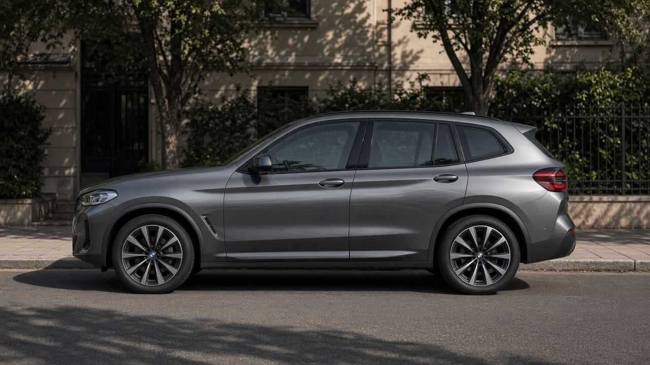 BMW iX3(G08) タイヤ・ホイールの確認ポイント 真横