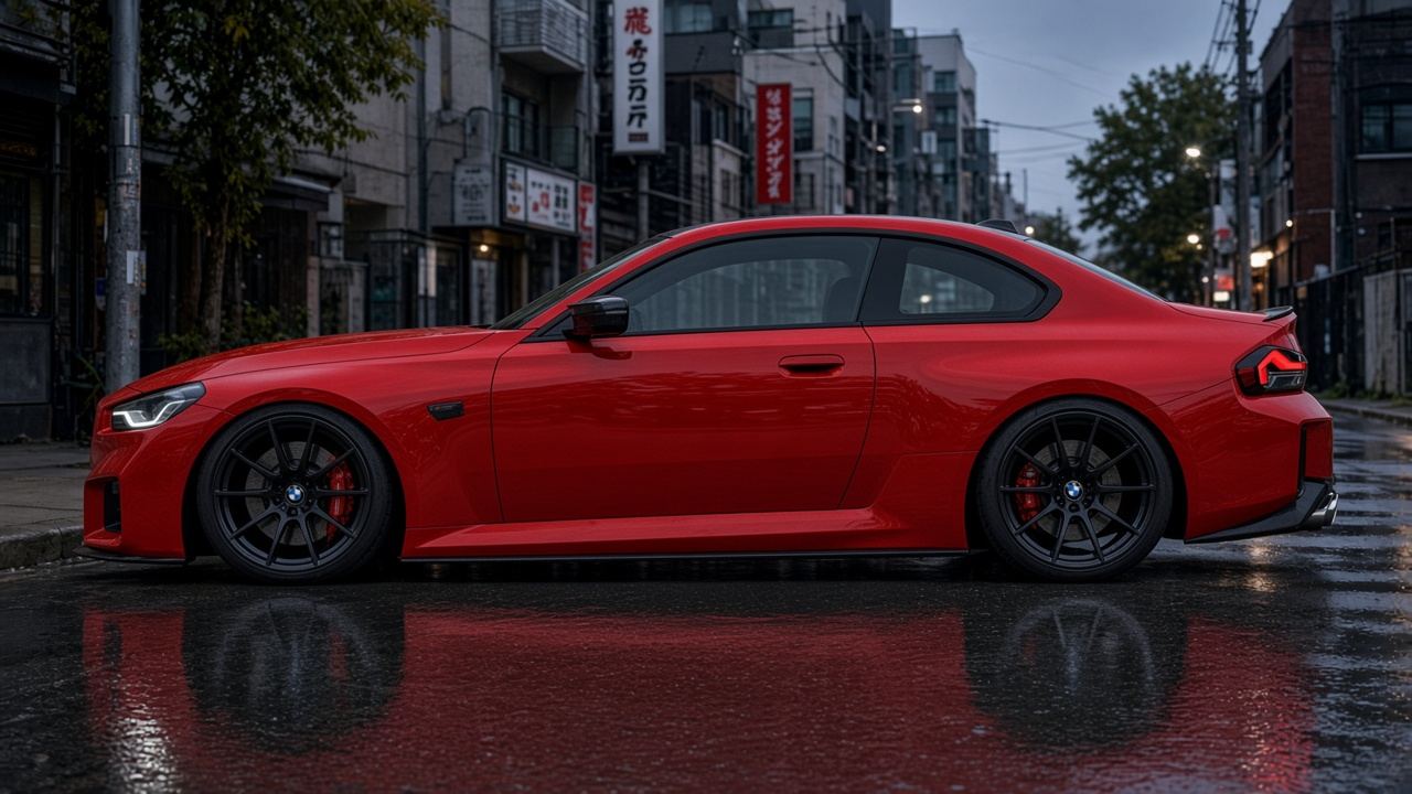 BMW M2（G87） タイヤ・ホイールの確認ポイント 真横