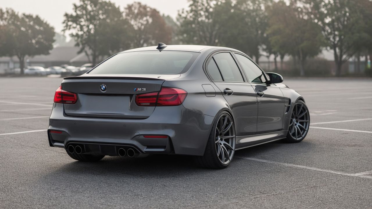 BMW M3(F80) タイヤ・ホイールの確認ポイント リア