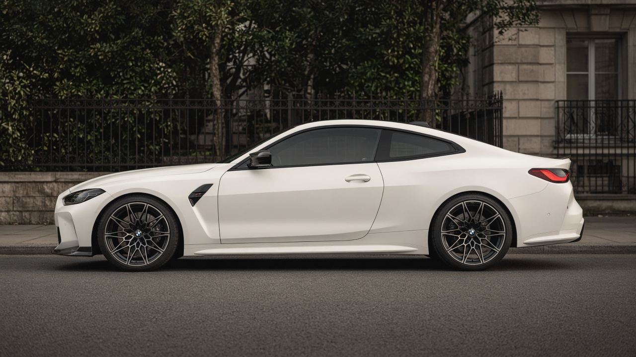 BMW M3／M4（G80／G82） タイヤ・ホイールの確認ポイント 真横