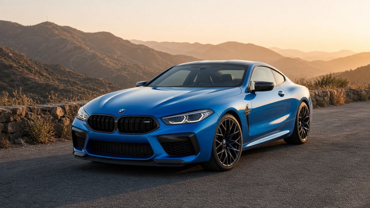 BMW M8（F91） タイヤ・ホイールの確認ポイント 前3/4