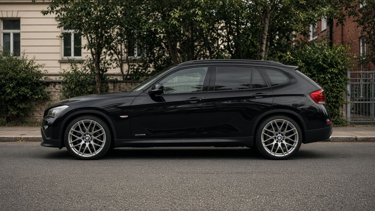 BMW X1(E84) タイヤ・ホイールの確認ポイント 真横