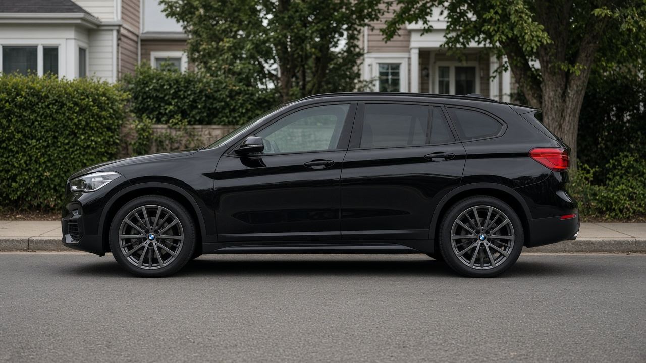 BMW X1(F48) タイヤ・ホイールの確認ポイント 真横