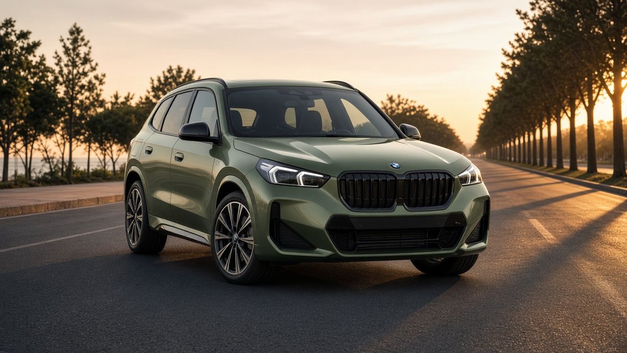 BMW X1(U11) タイヤ・ホイールの確認ポイント 前3/4