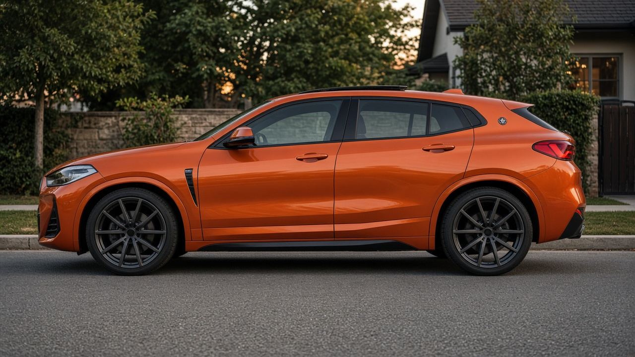 BMW X2（F39） タイヤ・ホイールの確認ポイント 真横