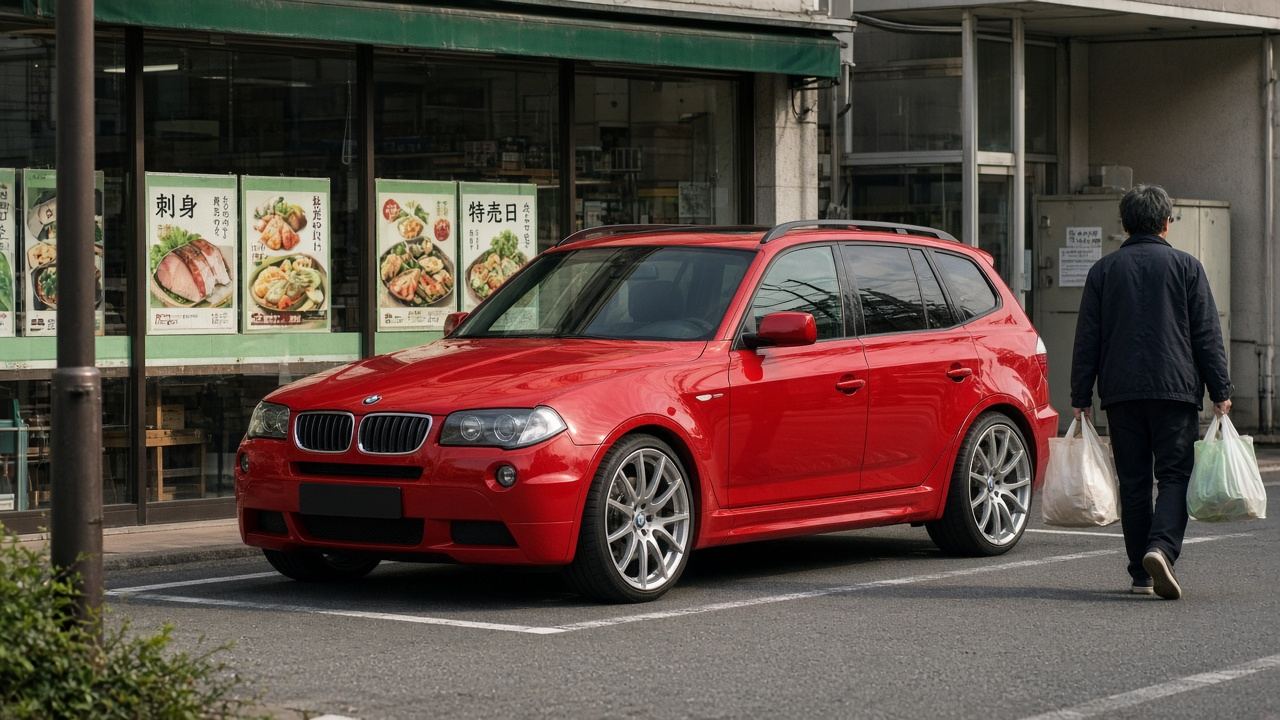 BMW X3(E83) タイヤ・ホイールの確認ポイント 日常