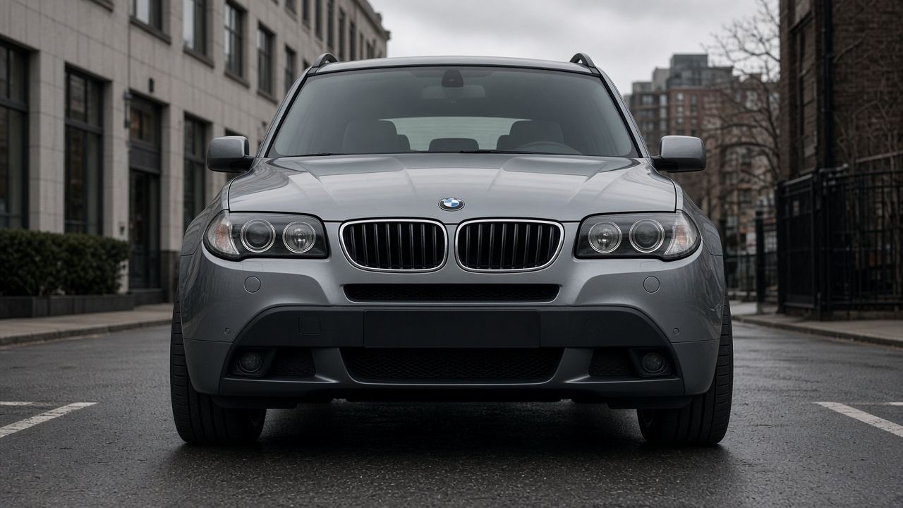 BMW X3(E83) タイヤ・ホイールの確認ポイント 正面