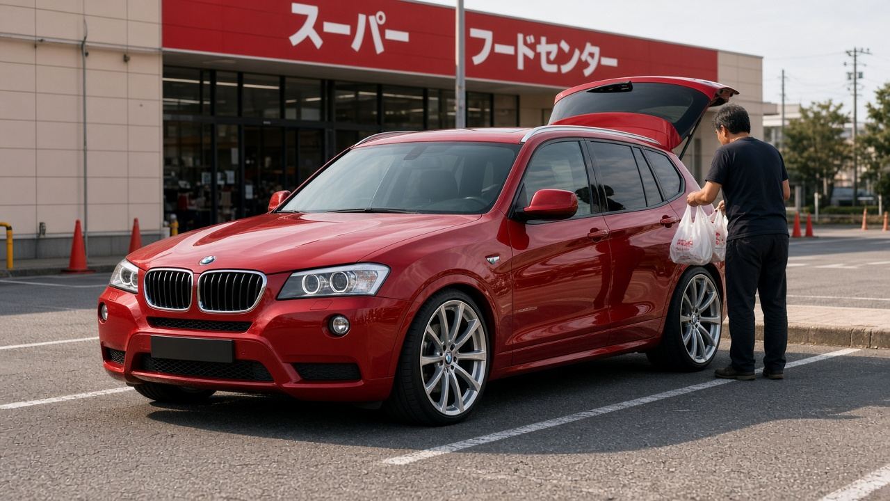 BMW X3（F25） タイヤ・ホイールの確認ポイント 日常