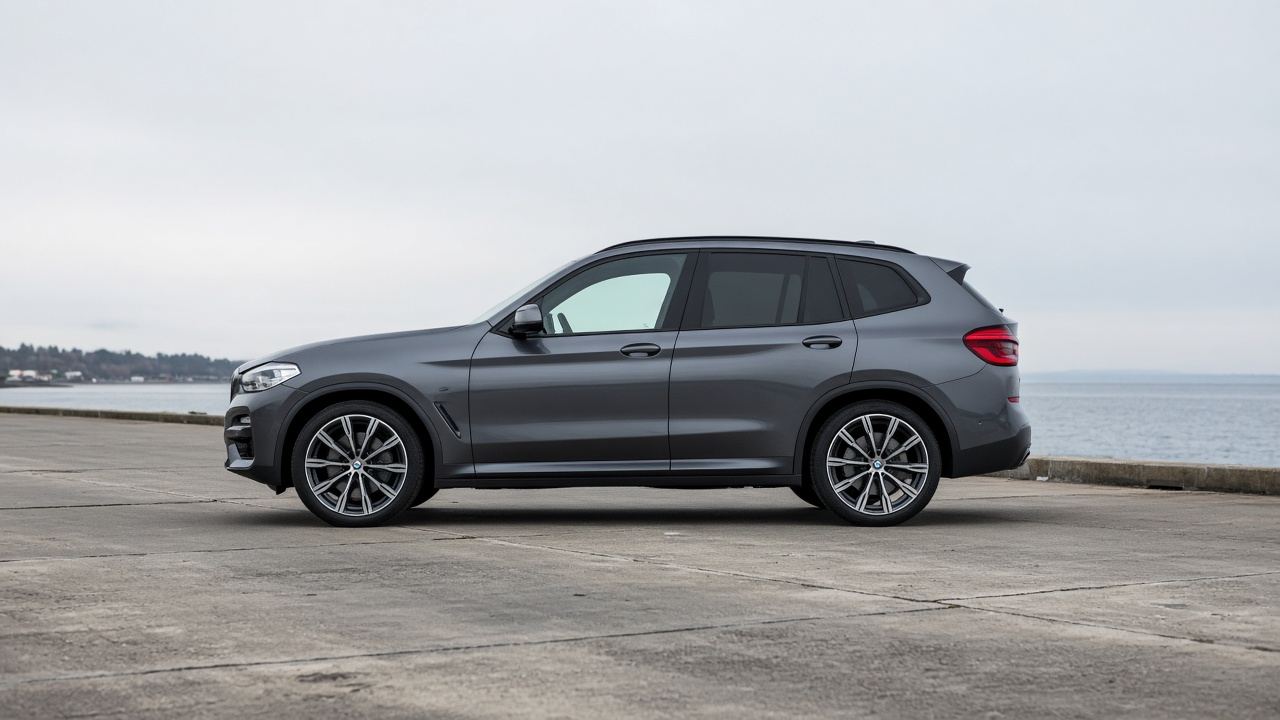 BMW X3(G01) タイヤ・ホイールの確認ポイント 真横