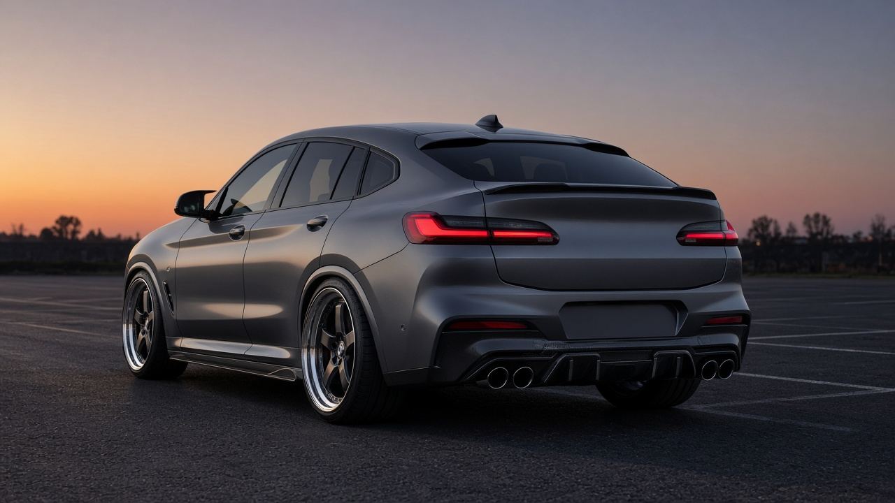 BMW X4（G02） タイヤ・ホイールの確認ポイント リア