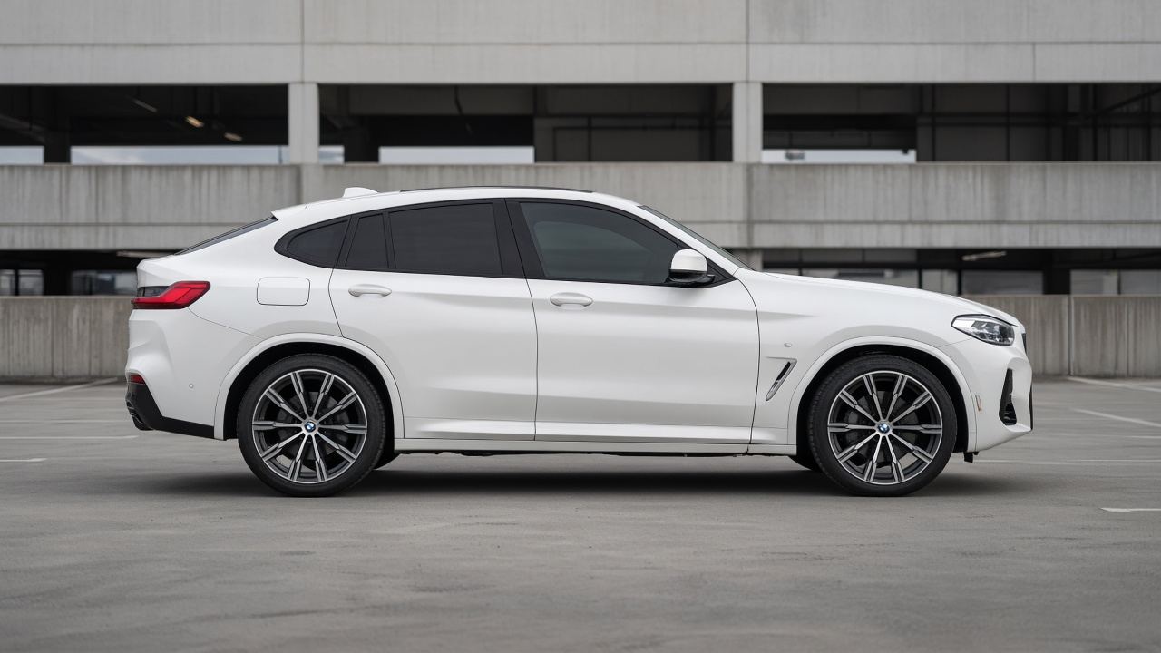 BMW X4（G02） タイヤ・ホイールの確認ポイント 真横