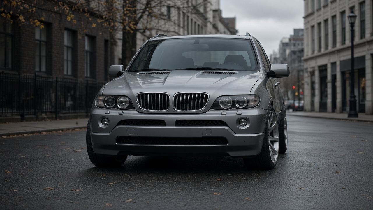 BMW X5(E53) タイヤ・ホイールの確認ポイント 正面
