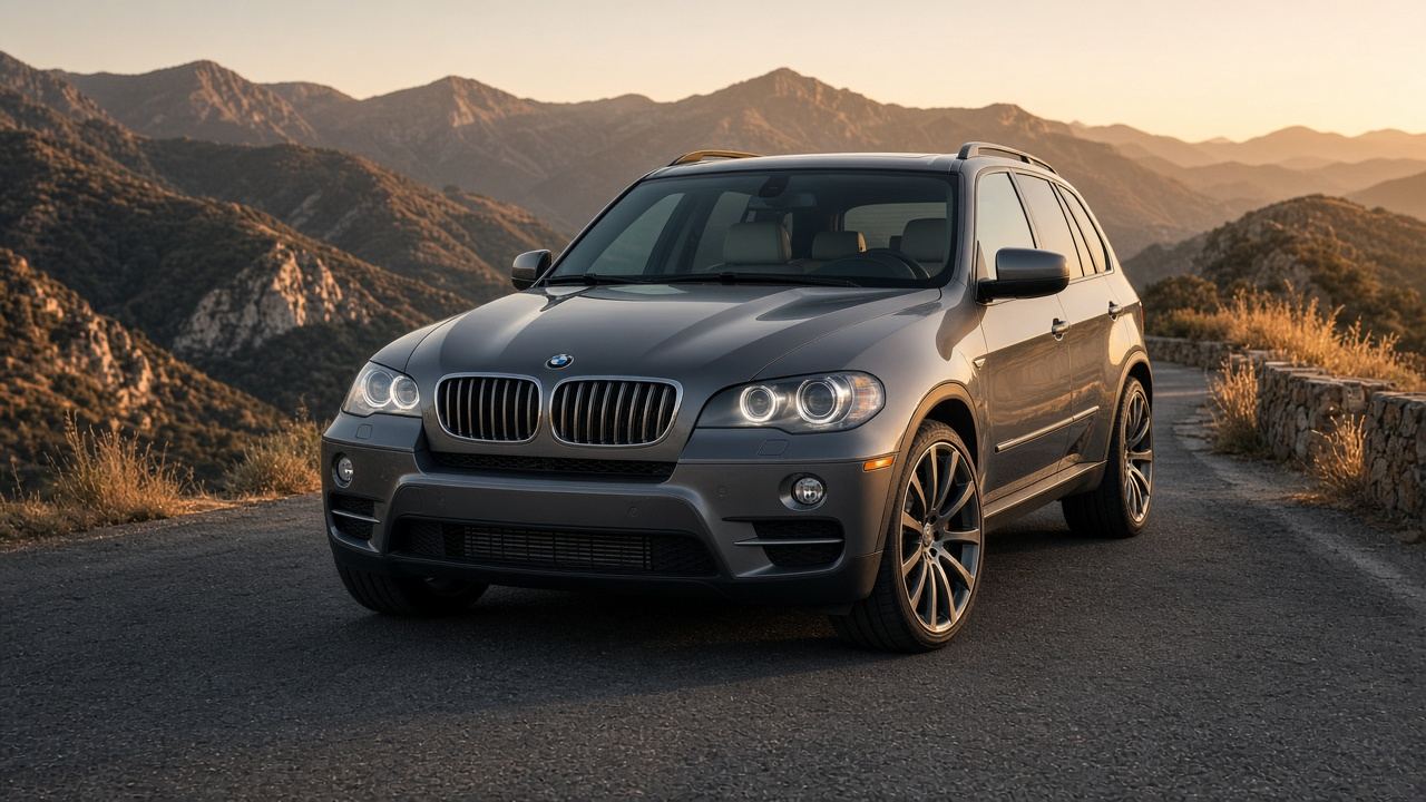 BMW X5(E70) タイヤ・ホイールの確認ポイント 前3/4