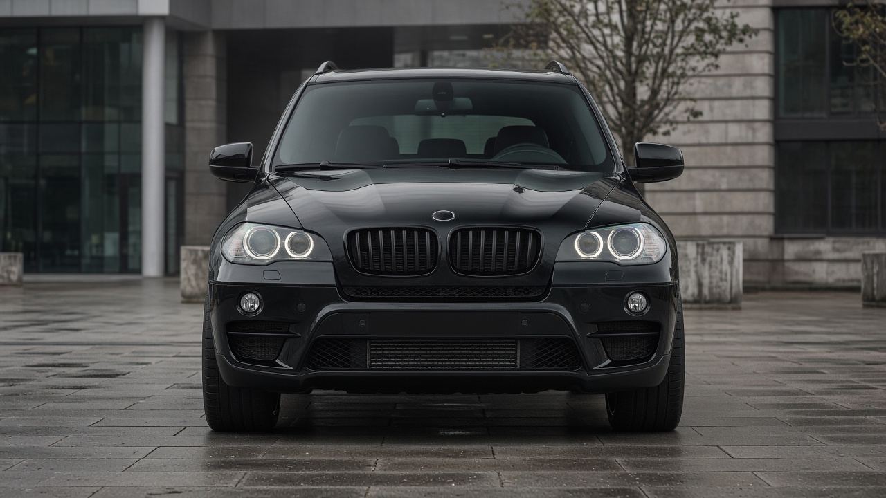 BMW X5(E70) タイヤ・ホイールの確認ポイント 正面