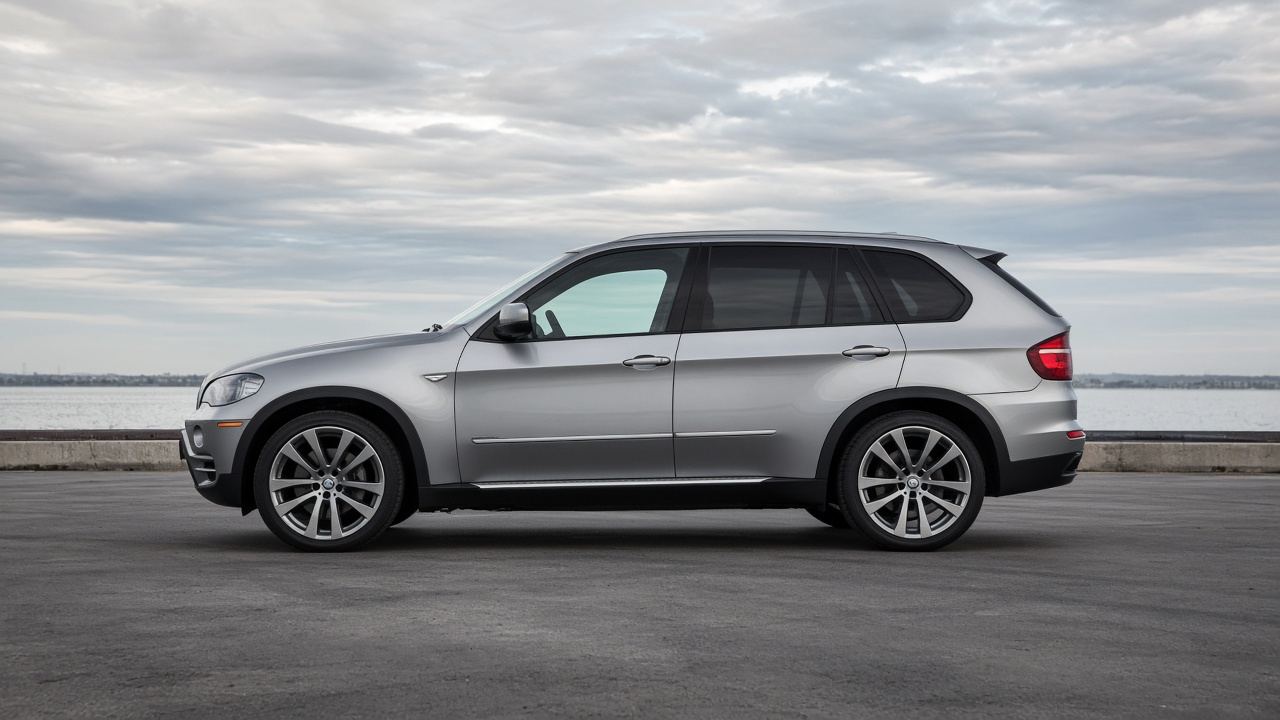 BMW X5(E70) タイヤ・ホイールの確認ポイント 真横