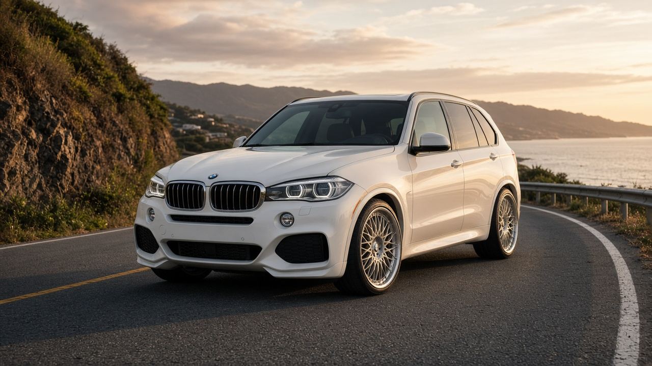 BMW X5(F15) タイヤ・ホイールの確認ポイント 前3/4