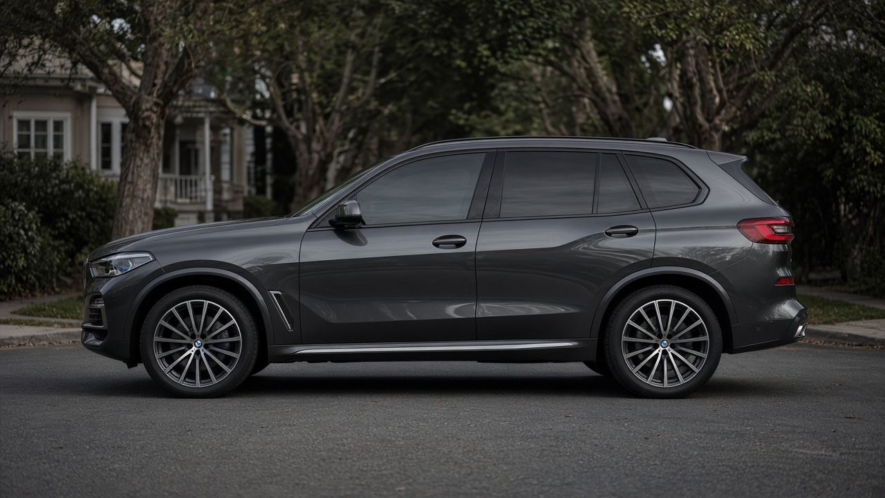 BMW X5(G05) タイヤ・ホイールの確認ポイント 真横