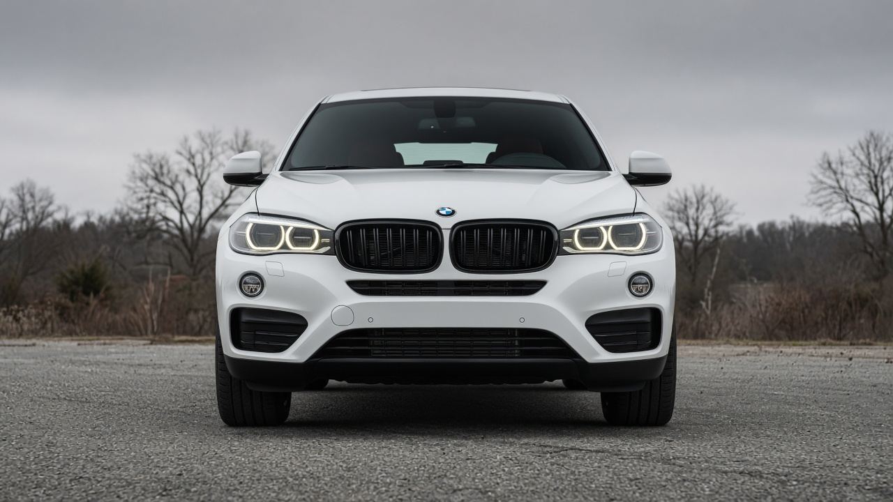 BMW X6(F16) タイヤ・ホイールの確認ポイント 正面