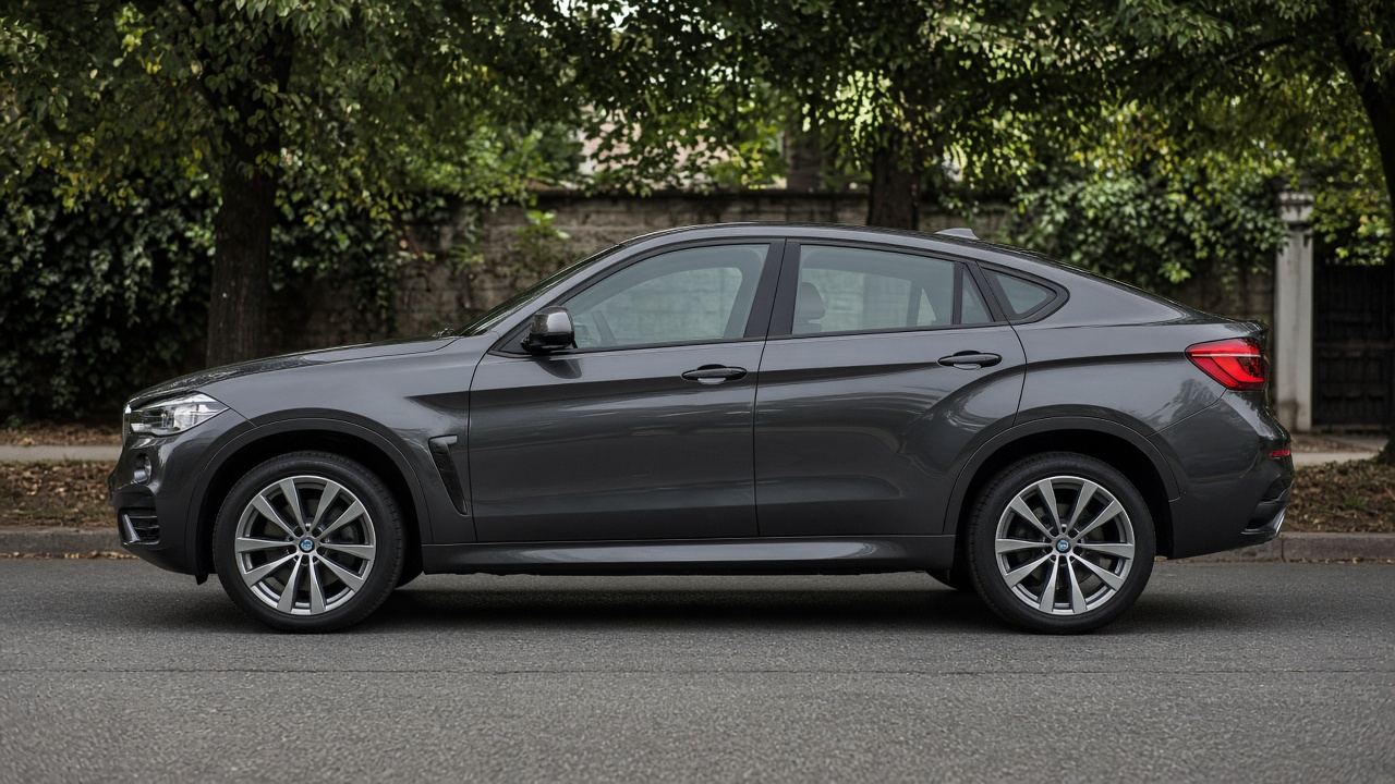 BMW X6(F16) タイヤ・ホイールの確認ポイント 真横