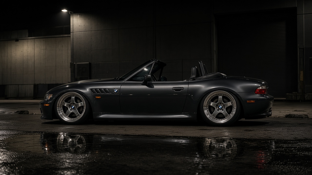 BMW Z3 E36/E37 (96-03) タイヤ・ホイールサイズ一覧|PCD 5×120|純正〜インチアップ 真横