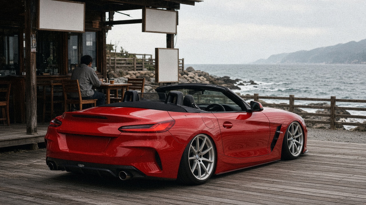 BMW Z4 (G29 2019-) ラグジュアリーは足元から【PCD 5×112】 日常