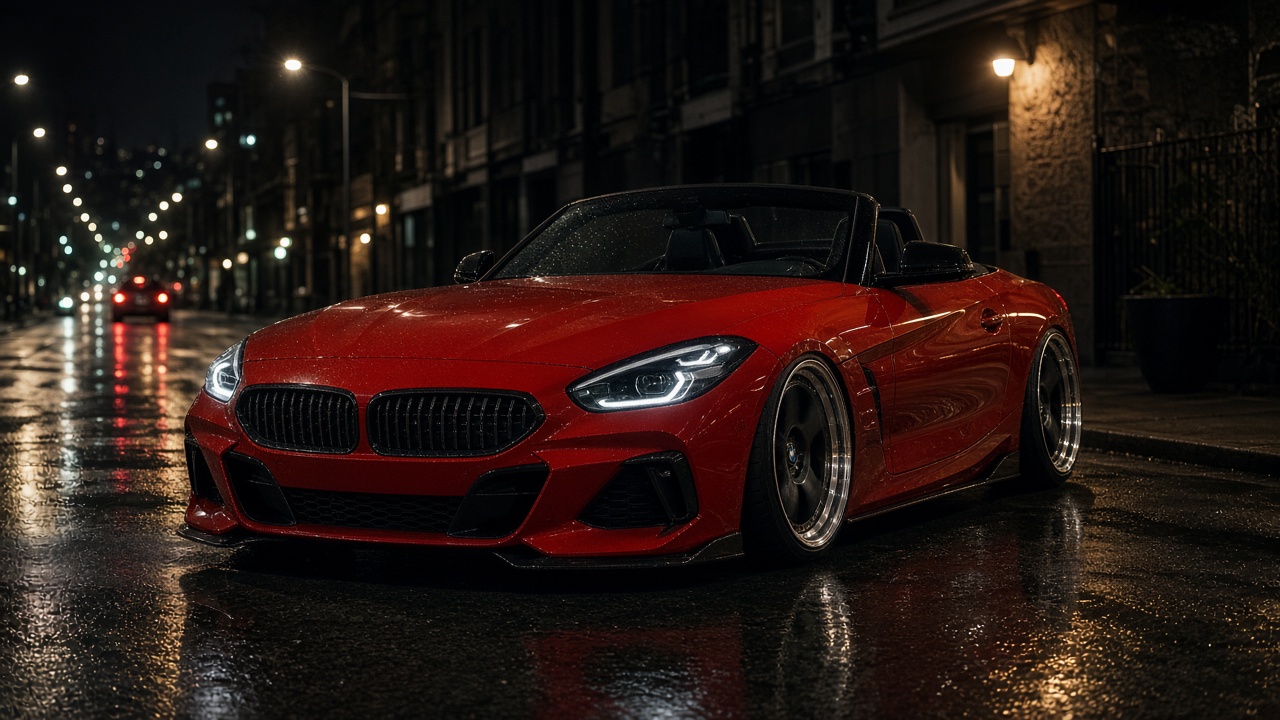 BMW Z4 (G29 2019-) ラグジュアリーは足元から【PCD 5×112】 前3/4