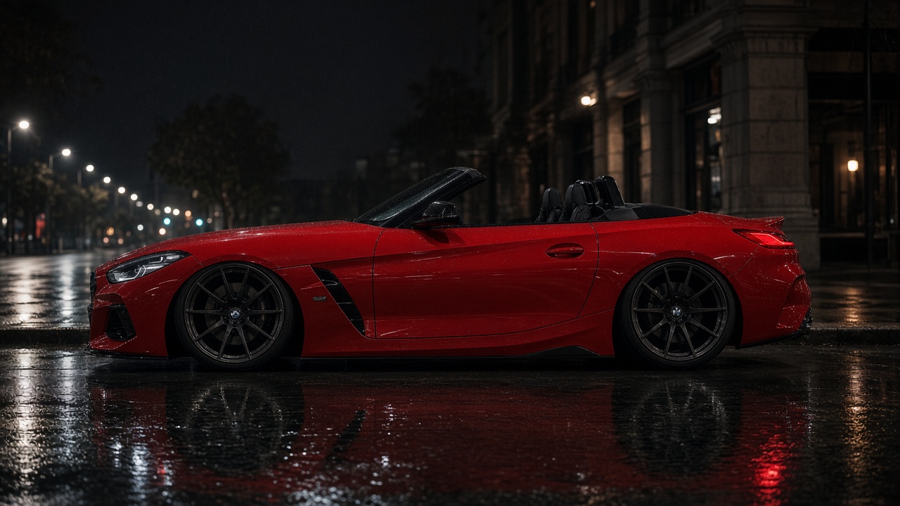 BMW Z4 (G29 2019-) ラグジュアリーは足元から【PCD 5×112】 真横