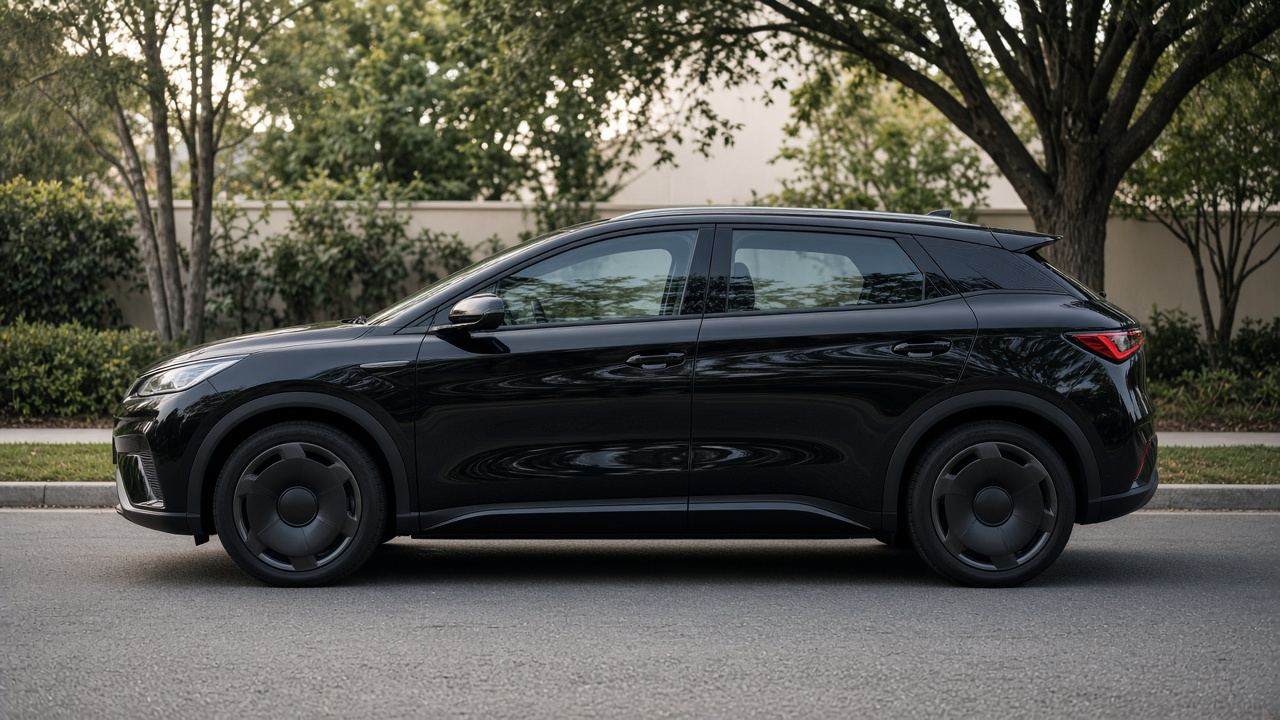 BYD ATTO 3 タイヤ・ホイールの確認ポイント 真横