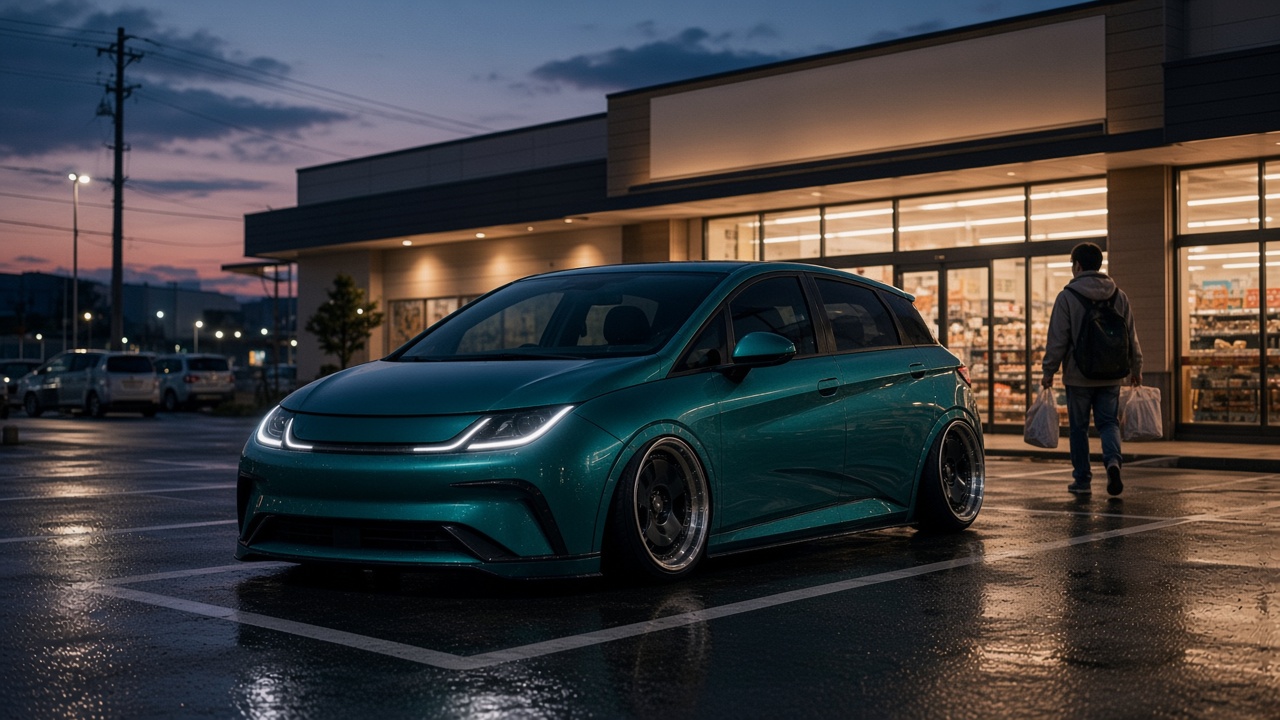 BYD ドルフィン スタンダード(2023-) ホイール・タイヤサイズ表|純正〜インチアップ〜ツライチ 日常カスタム