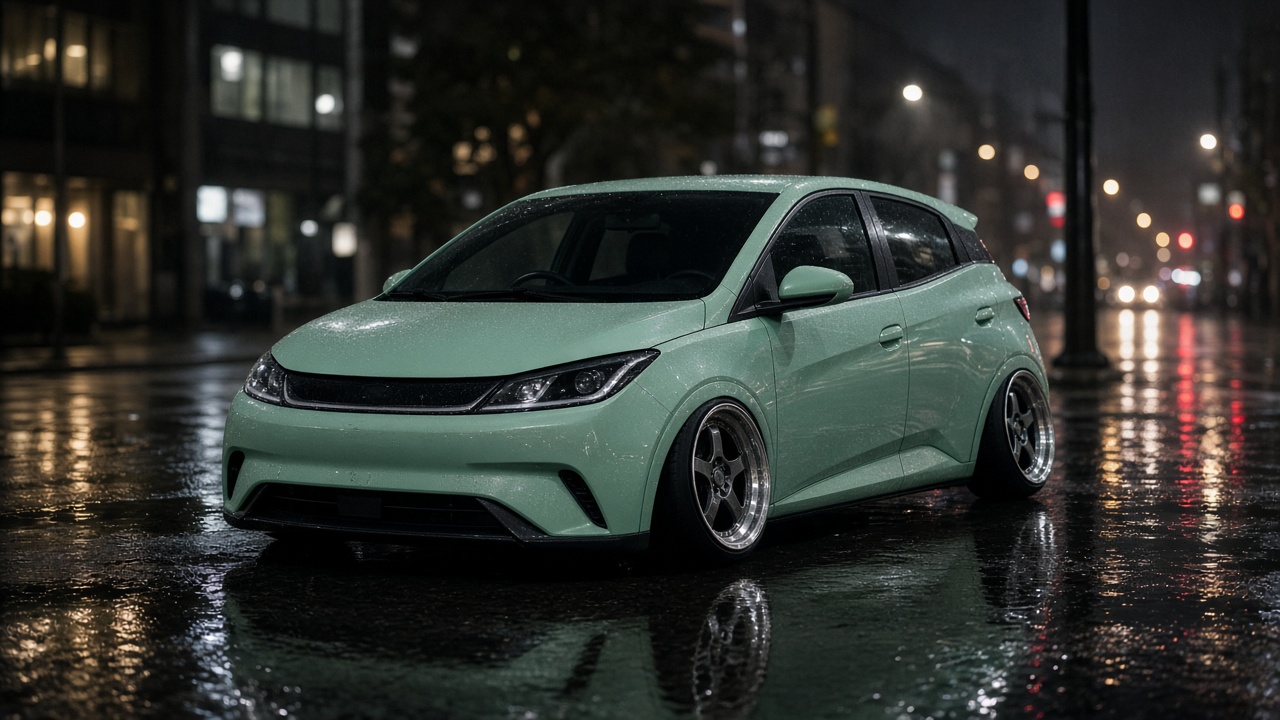 BYD シーガル(2024-) ホイール・タイヤサイズ表｜純正〜インチアップ〜ツライチ 前3/4