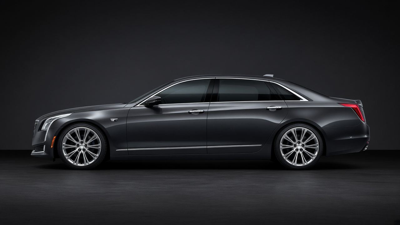 キャデラック CT6 タイヤ・ホイールの確認ポイント 真横