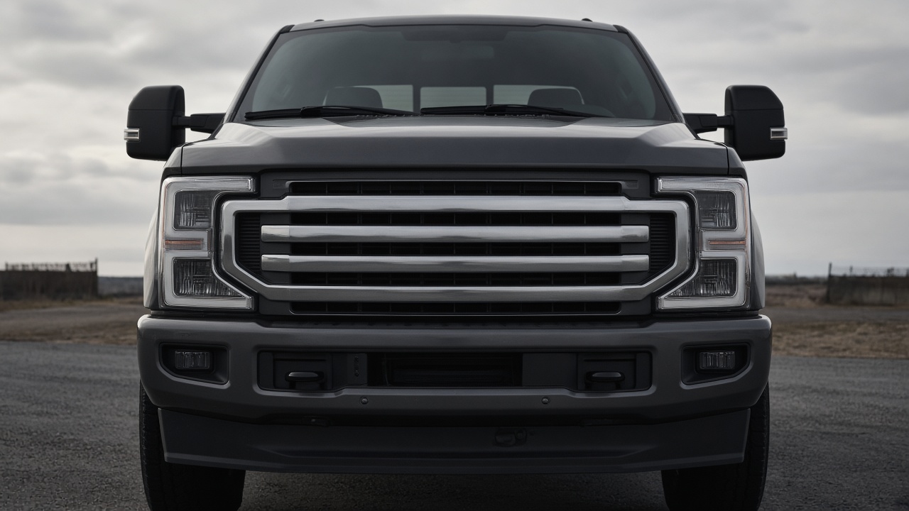 フォード F-250(スーパーデューティー) ホイール・タイヤサイズ表|純正〜インチアップ〜ツライチ 正面
