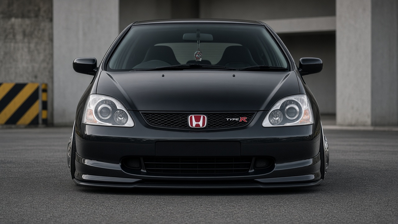 ホンダ シビック Type R EP3 (01-05) タイヤ・ホイールサイズ一覧|PCD 5×114.3|純正〜インチアップ 正面