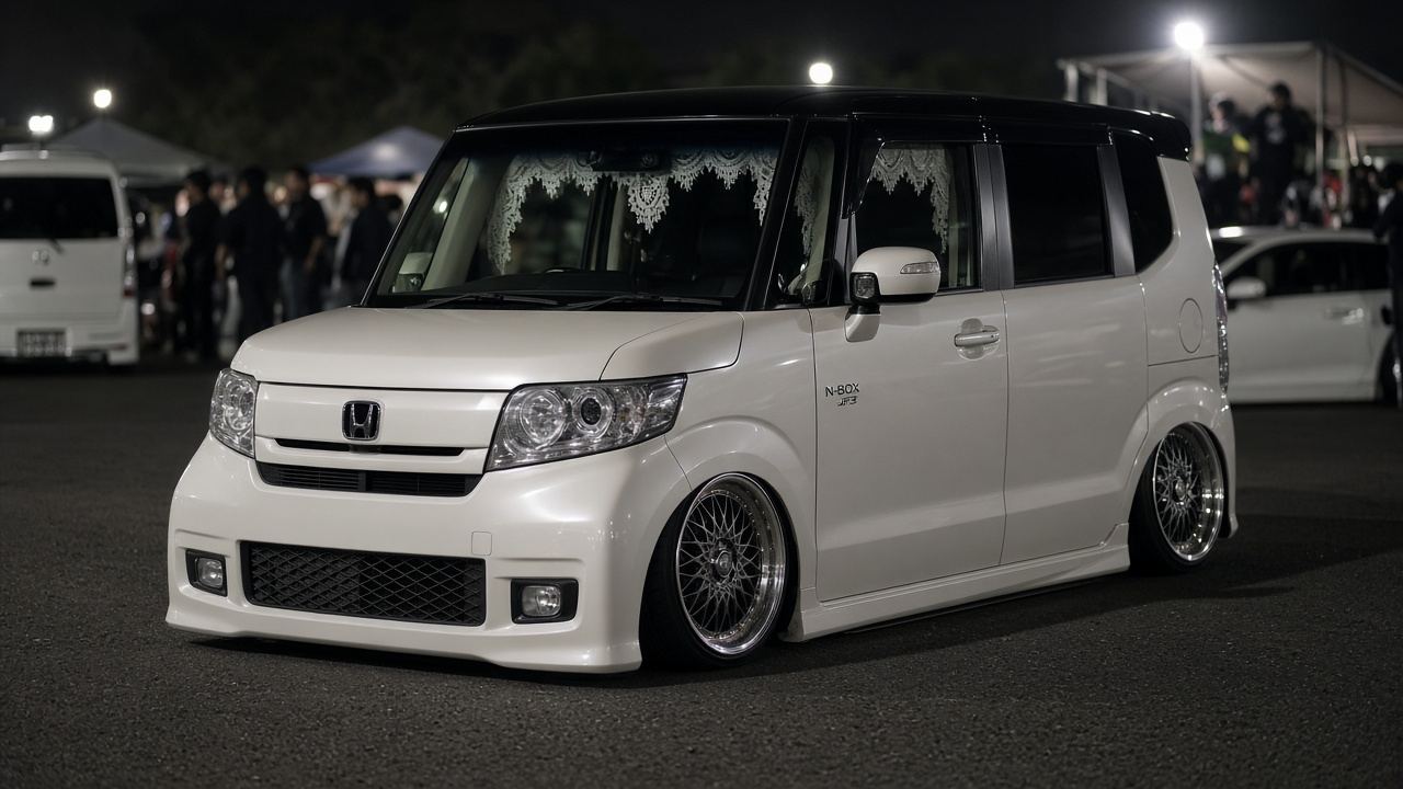 ホンダ N-BOX (JF3/4系 11-17) 街乗り最速、足元から|タイヤ&ホイール【PCD 4×100】 カスタム custom
