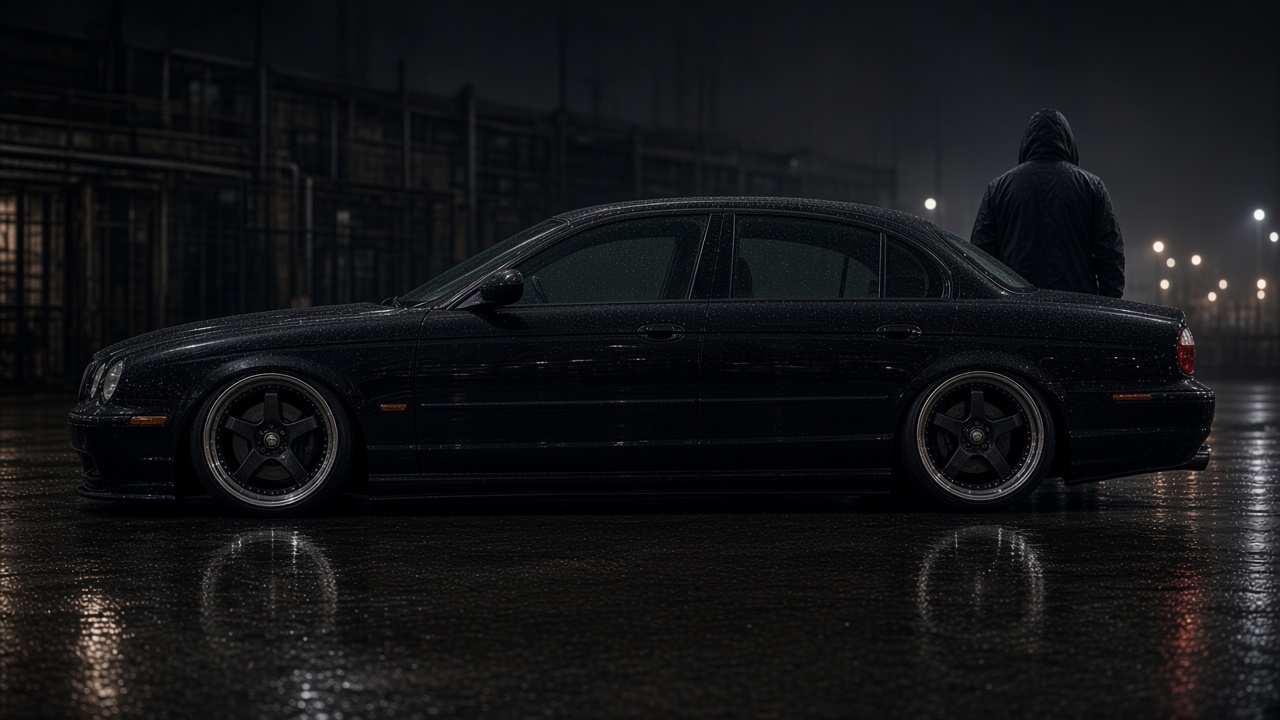 ジャガー S-TYPE X200 (99-07) タイヤ・ホイールサイズ一覧|PCD 5×108|純正~インチアップ 真横