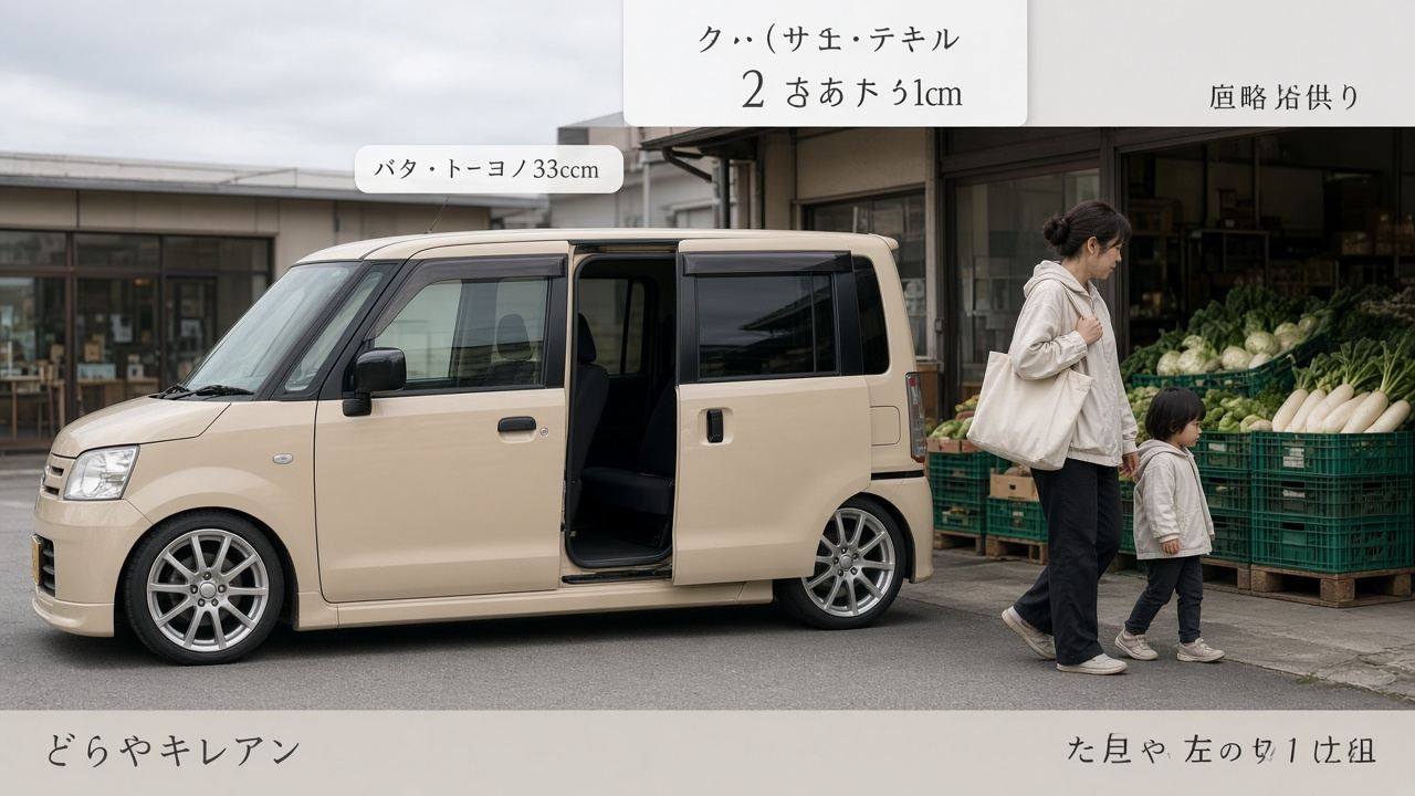マツダ AZワゴン(MJ23S) ホイール・タイヤサイズ表｜純正〜インチアップ〜ツライチ 日常