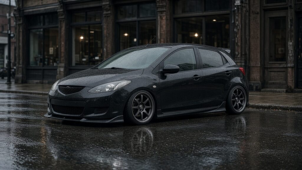 マツダ MAZDA2 DE(3代目) ホイール・タイヤサイズ表｜純正〜インチアップ〜ツライチ カスタム custom