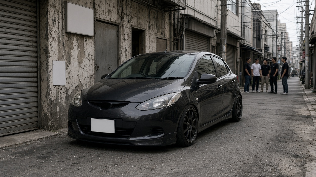 マツダ MAZDA2 DE(3代目) ホイール・タイヤサイズ表｜純正〜インチアップ〜ツライチ 日常