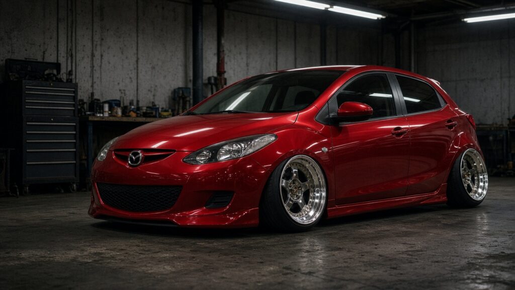 マツダ MAZDA2 DJ(4代目) ホイール・タイヤサイズ表｜純正〜インチアップ〜ツライチ カスタム custom