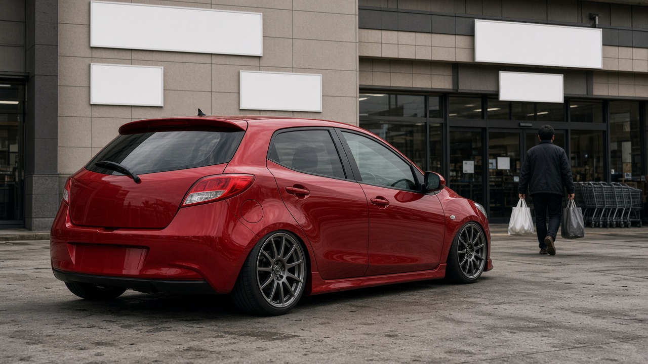 マツダ MAZDA2 DJ(4代目) ホイール・タイヤサイズ表｜純正〜インチアップ〜ツライチ 日常