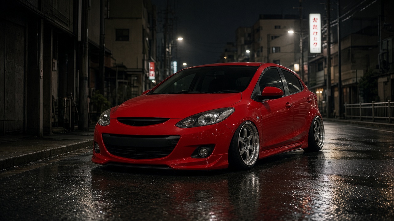 マツダ MAZDA2 DJ(4代目) ホイール・タイヤサイズ表｜純正〜インチアップ〜ツライチ 前3/4