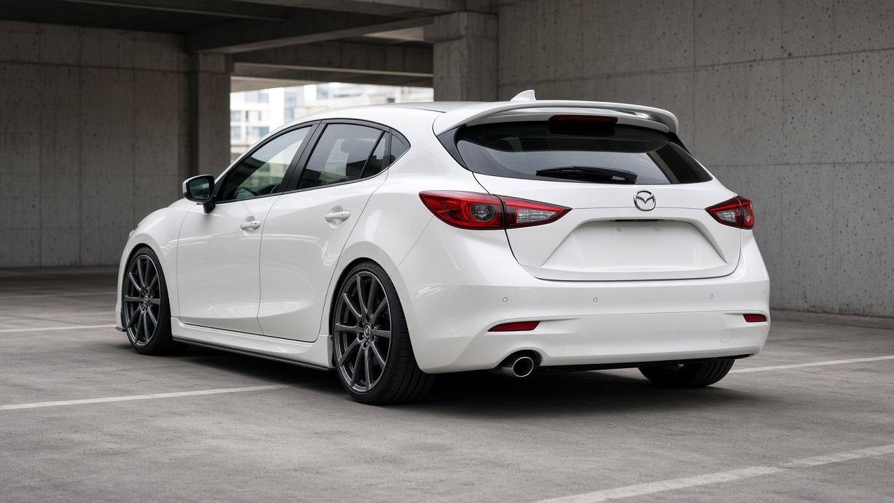 マツダ MAZDA3 BL(2代目) ホイール・タイヤサイズ表｜純正〜インチアップ〜ツライチ リア