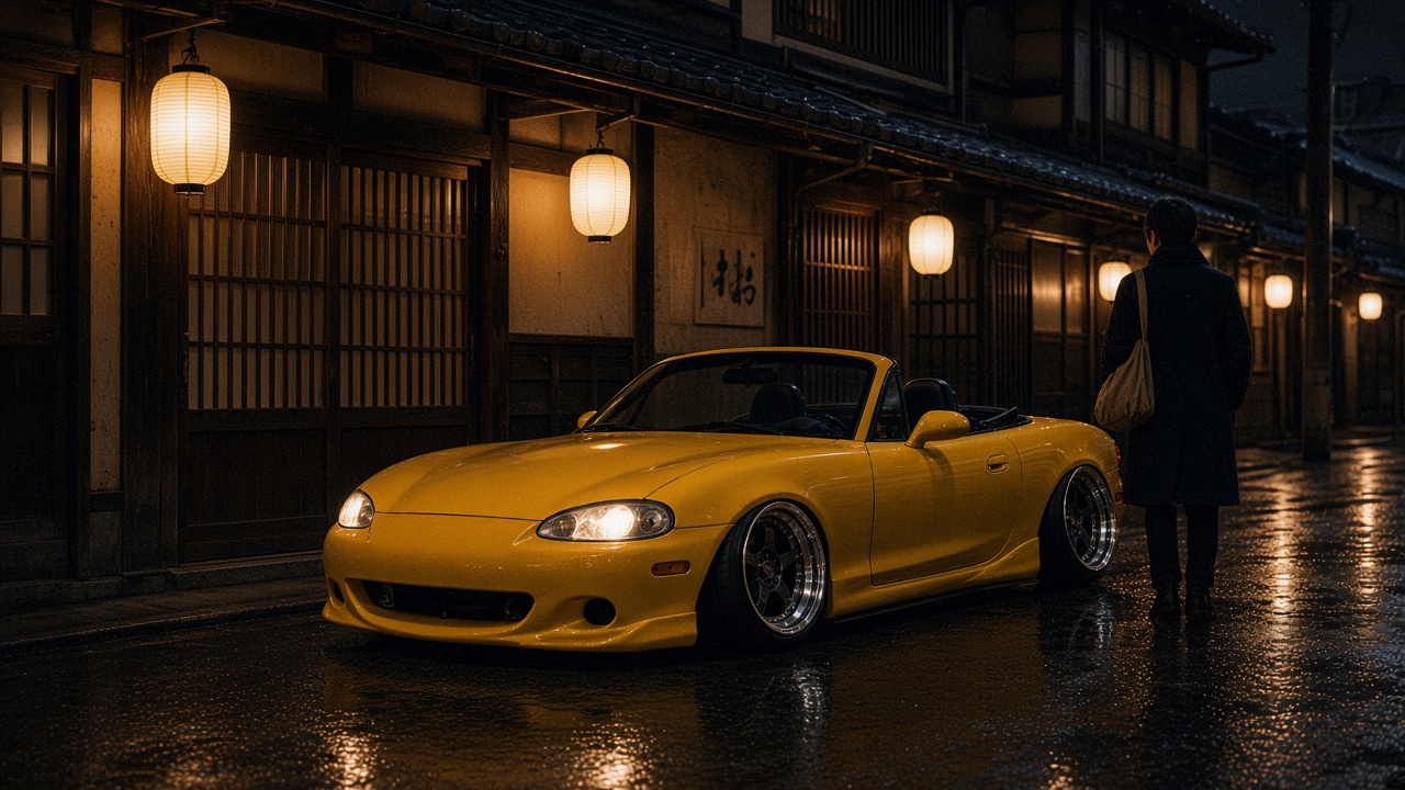 マツダ ロードスター NB(2代目) ホイール・タイヤサイズ表|純正〜インチアップ〜ツライチ 日常