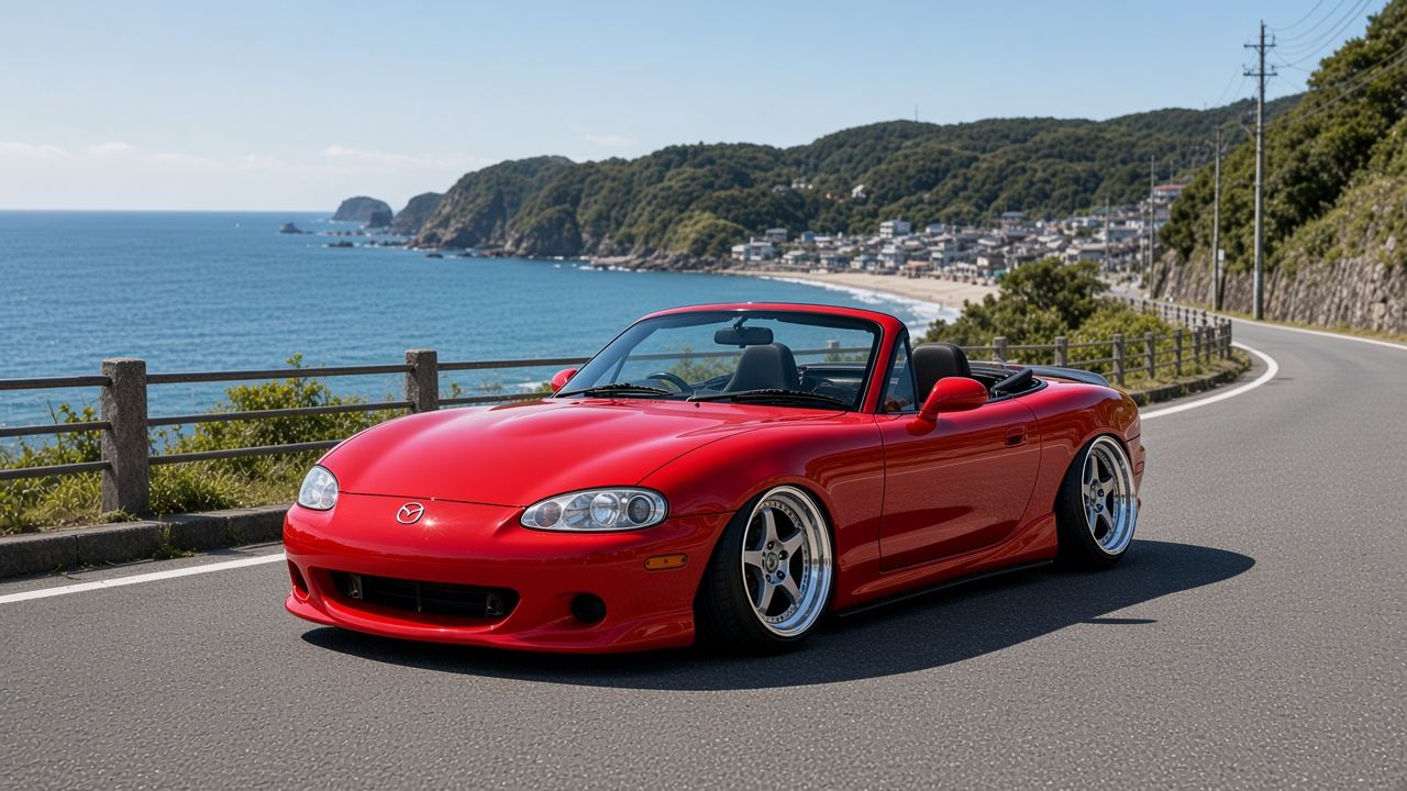 マツダ ロードスター (2代目/NB/98-05) タイヤ・ホイールサイズ一覧｜PCD 4×100｜純正〜インチアップ 前3/4