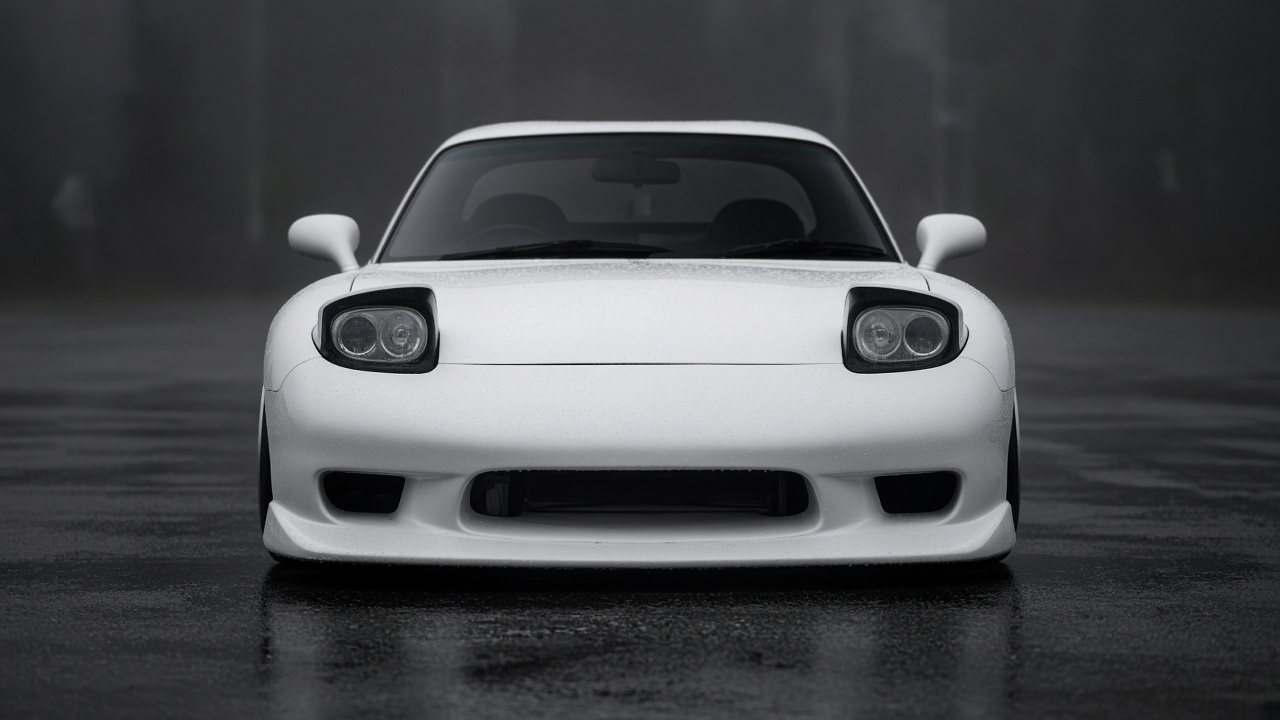 マツダ RX-7 (FD3S系 91-02) 足元改革、始めよう｜タイヤ＆ホイール【PCD 5×114.3】 正面