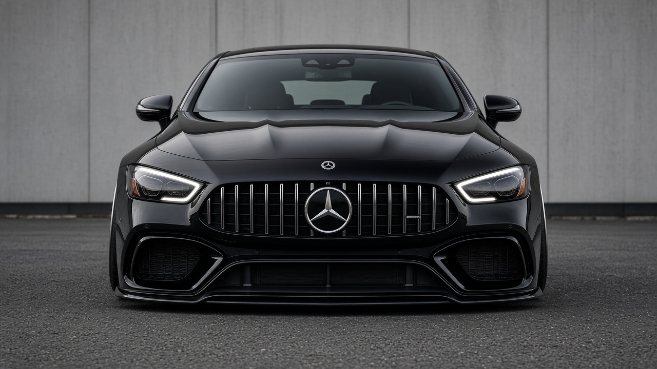 メルセデス AMG GT 4ドア クーペ X290 (2019-) タイヤ・ホイールサイズ一覧|PCD 5×112 正面
