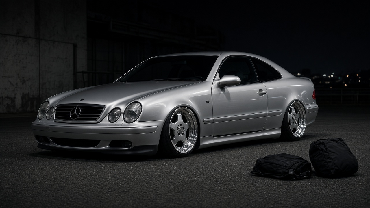メルセデス・ベンツ CLK W208 (97-02) タイヤ・ホイールサイズ一覧|PCD 5×112|純正〜インチアップ カスタム custom
