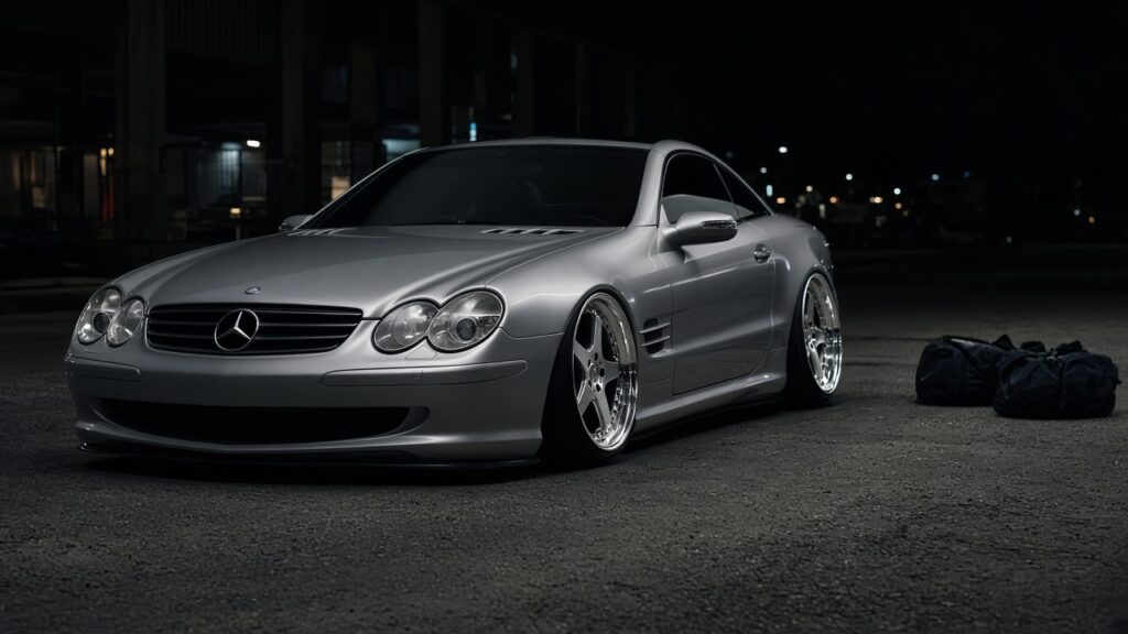 メルセデス・ベンツ SL R230 (2001-2012) タイヤ・ホイールサイズ一覧｜PCD 5×112 カスタム custom